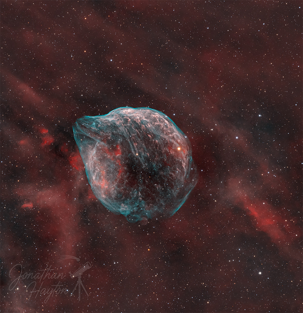 SH2-308 Dolphin Head Nebula